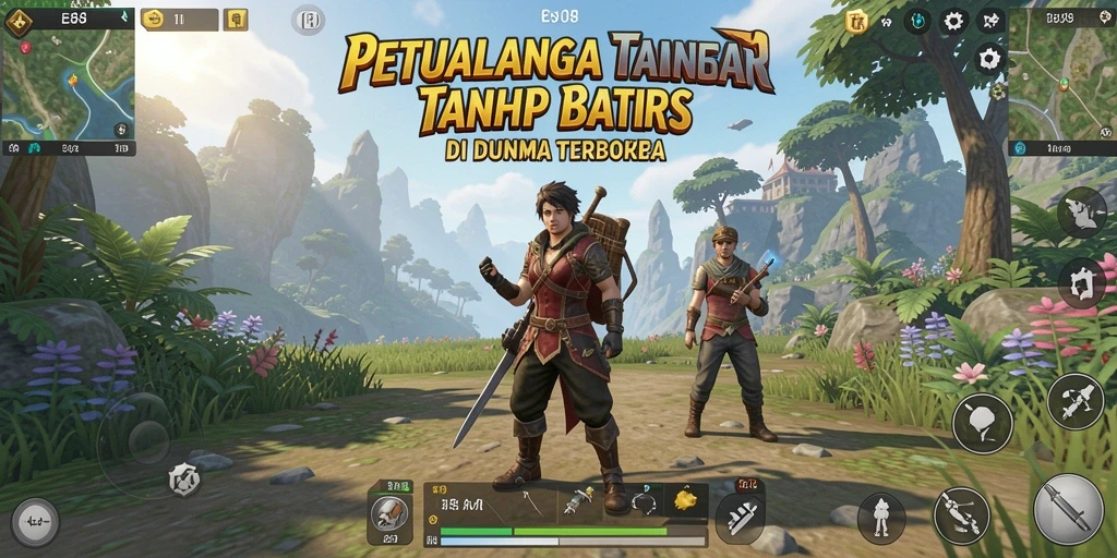 Gameplay E88 yang menakjubkan dalam dunia terbuka yang luas.