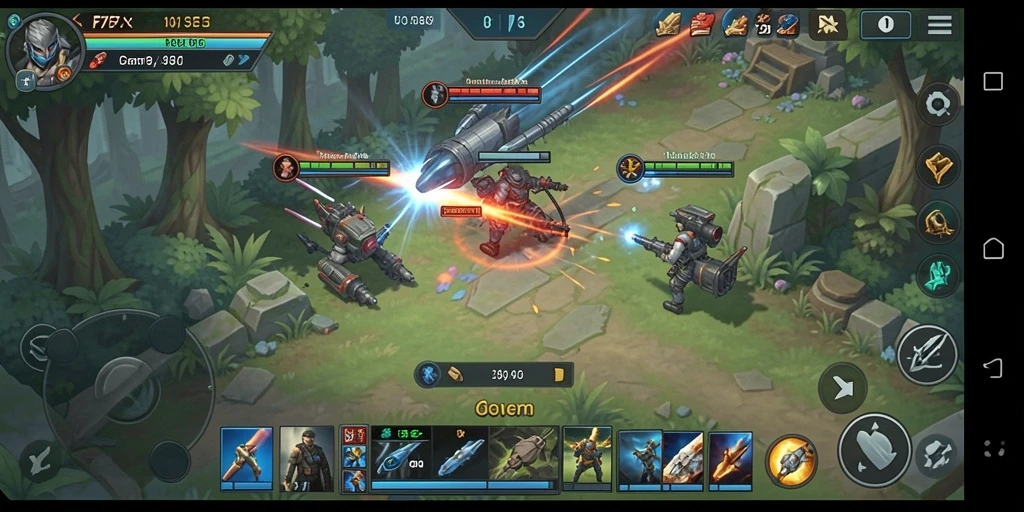 Gameplay seru F7F7 dengan strategi mendalam.
