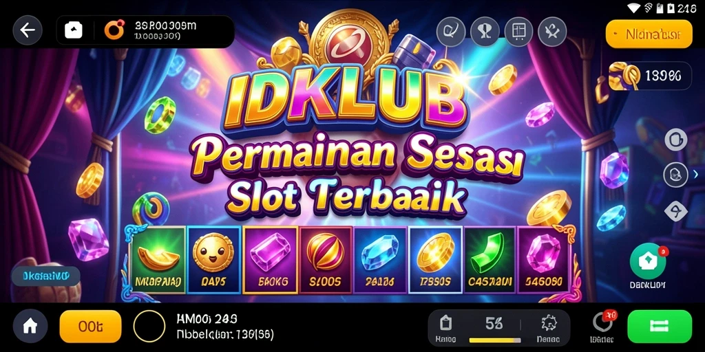 Screenshot gameplay IDKLUB menampilkan pengalaman slot yang mendebarkan.