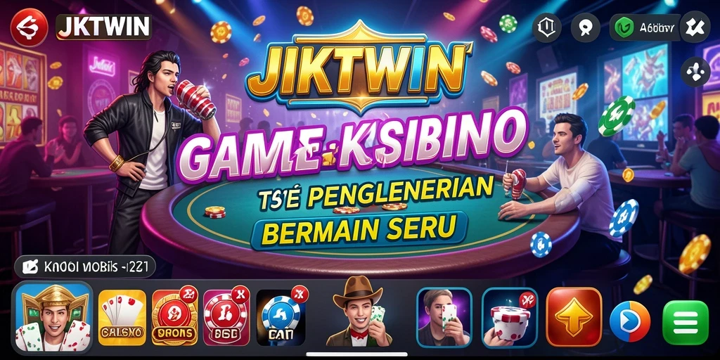 Tampilan gameplay seru dari JKTWIN di kasino virtual.