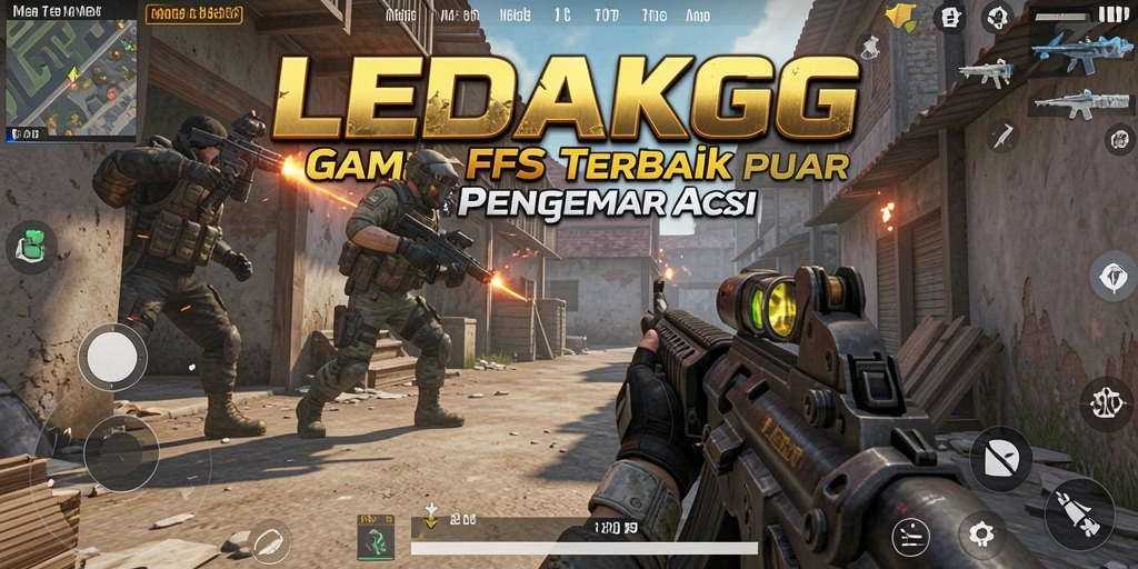 Gameplay intens dalam <strong>LEDAKGG</strong> yang penuh aksi dan strategi.