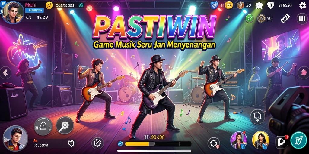 Tangkapan layar menunjukkan gameplay PASTIWIN yang menyenangkan dan interaktif.