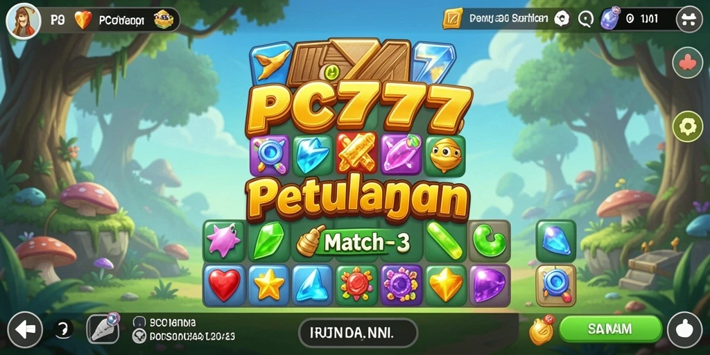 Tampilan gameplay PC777 yang mengasyikkan dan penuh warna.