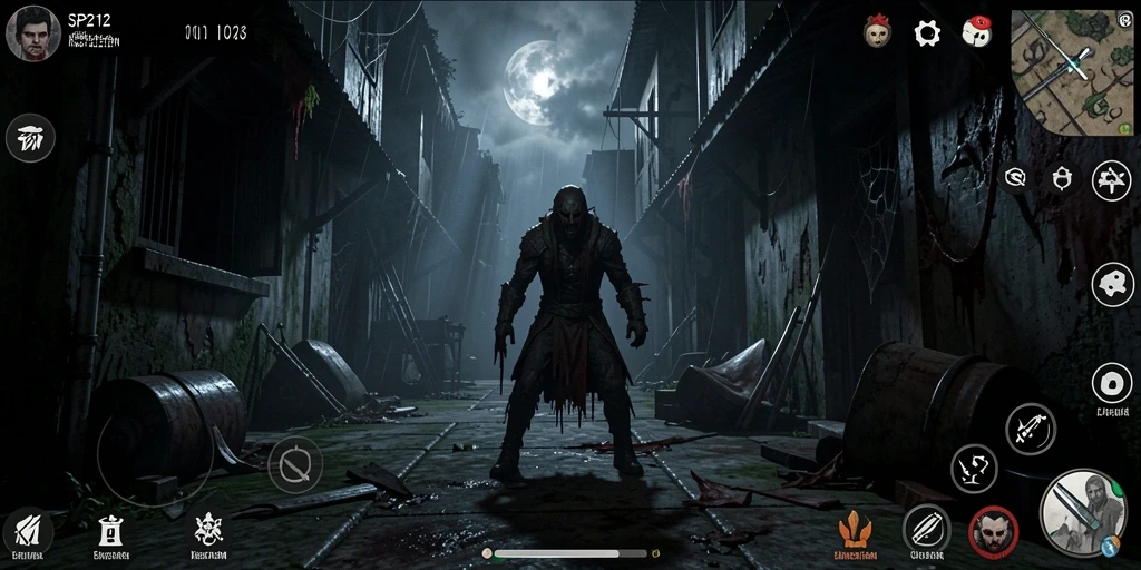 Menampilkan gameplay SP212 yang menyeramkan dan menegangkan.