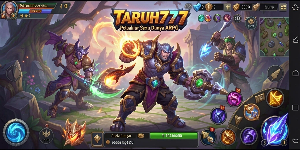 Gameplay seru dan mendebarkan di TARUH777
